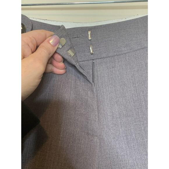 Adrianne Vittadini gray wide leg pants size 8 - Picture 10 of 10